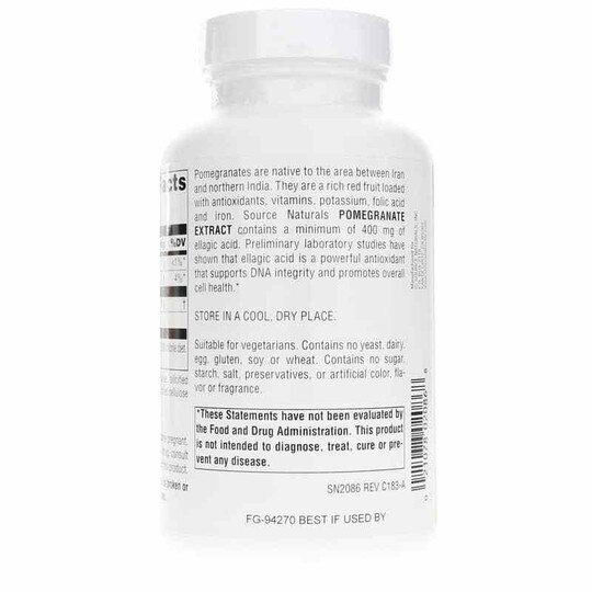 Pomegranate Extract 500 Mg, SNN